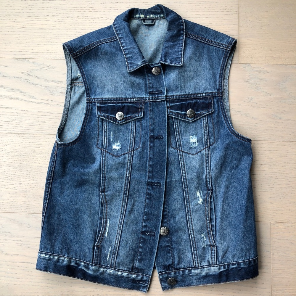 Vintage Denim Vest